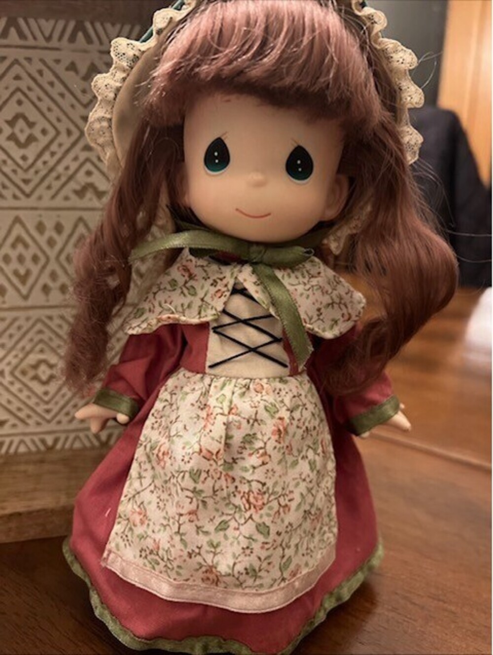 VTG 1993 Precious Moments Children of the World Freya Denmark Doll in Porcelain